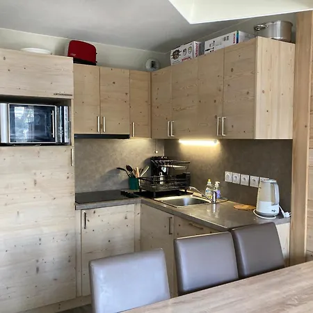 Lumineux Aux Pieds Avec Piscine, Et Parking à Flaine - Fr-1-425-227 Appartamento